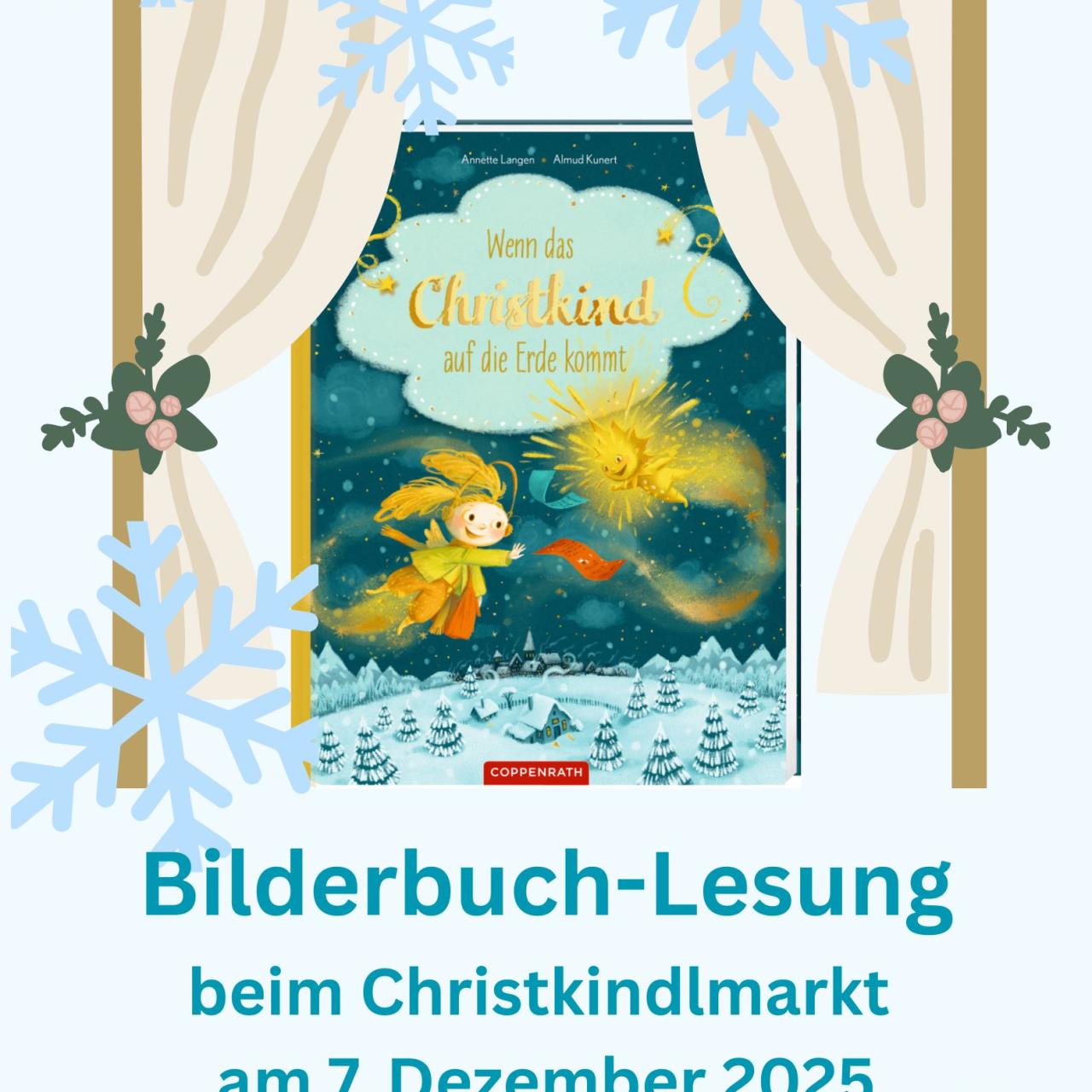 Bilderbuchkino beim Christkindlmarkt am 7. Dezember